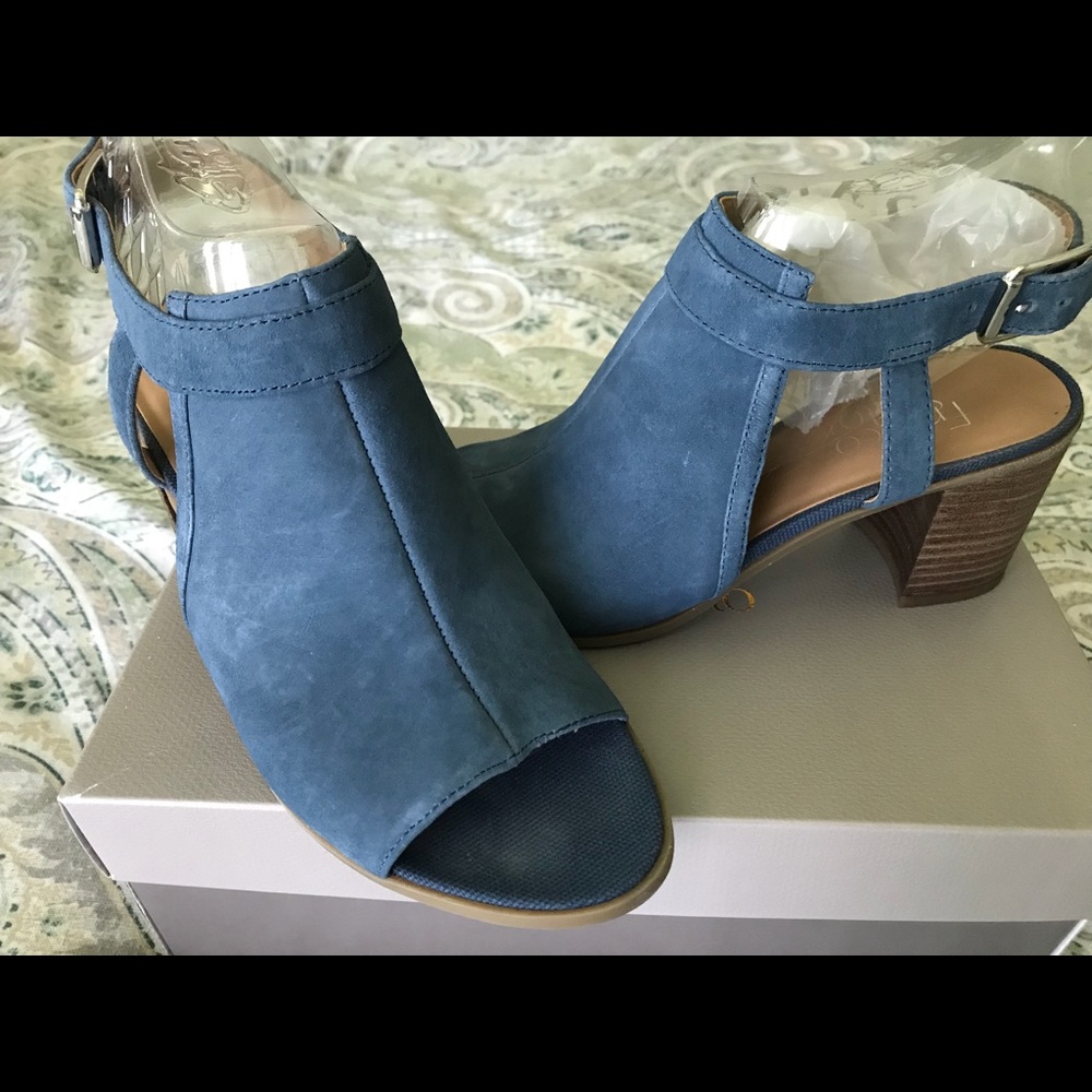 Peep toe booties